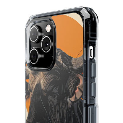 Buffalo Orange Blaze iPhone 14 - Impact Clear+