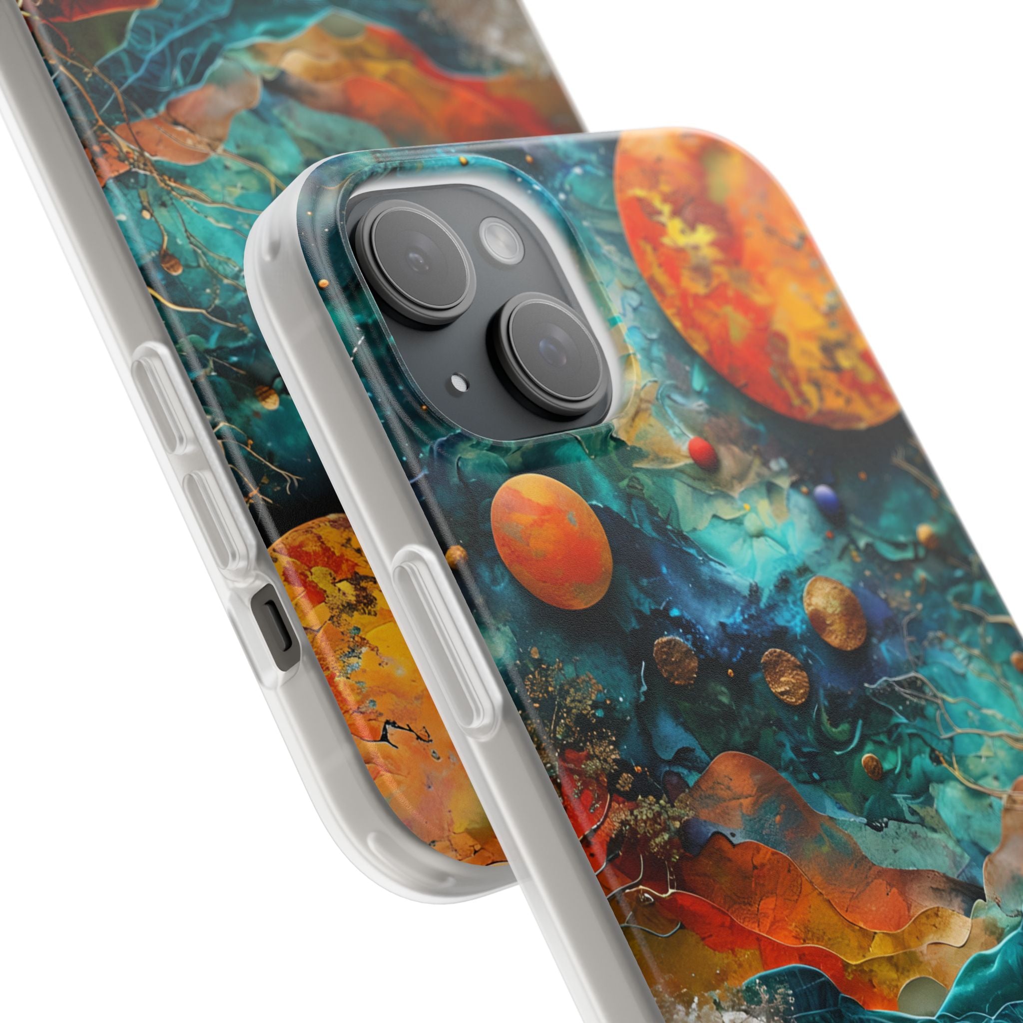 Celestial Ember iPhone 15 Plus Case - Soft