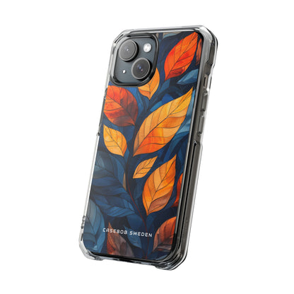 Stained Glass Blossoms iPhone 15 - Clear Impact Phone Case