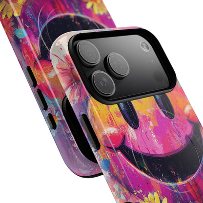 Smiley Bloom iPhone 17 Pro Max Case - Tough+