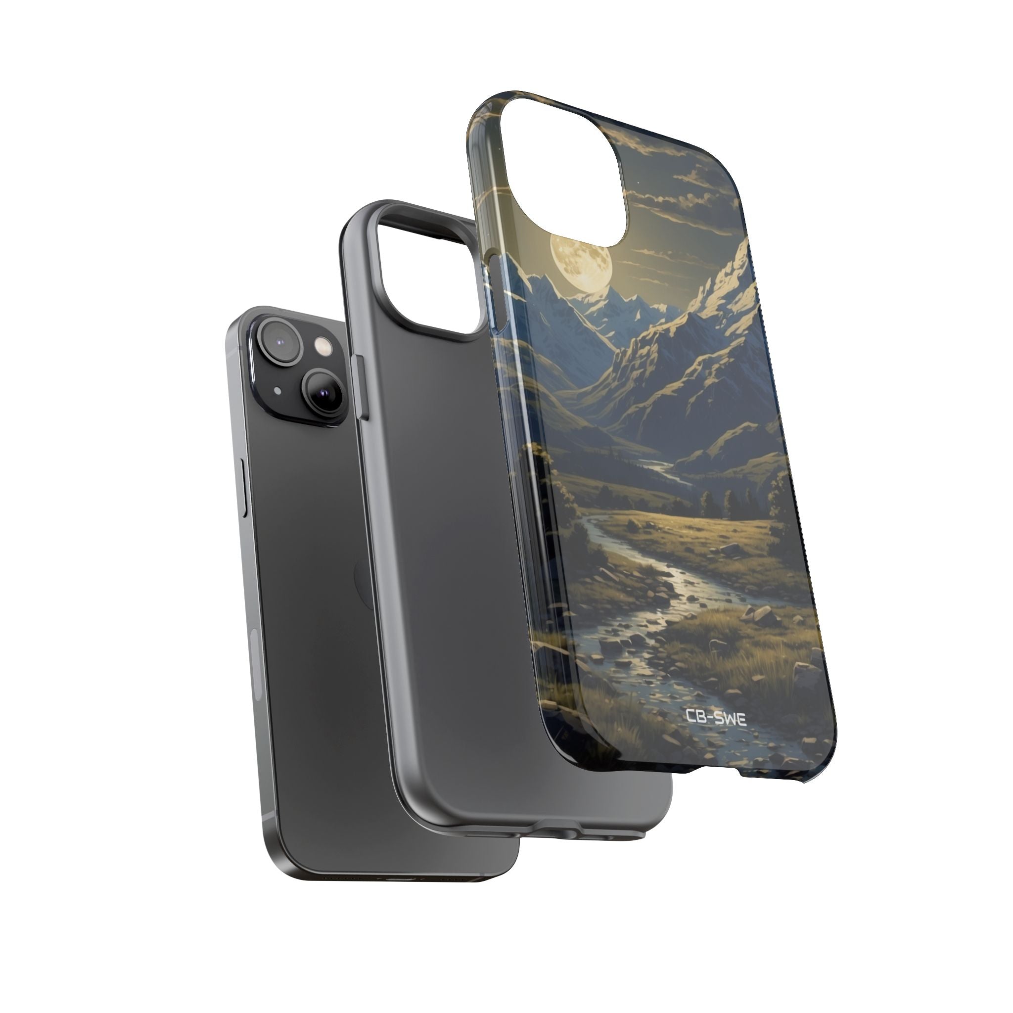 Moonlight Guides River - iPhone Case