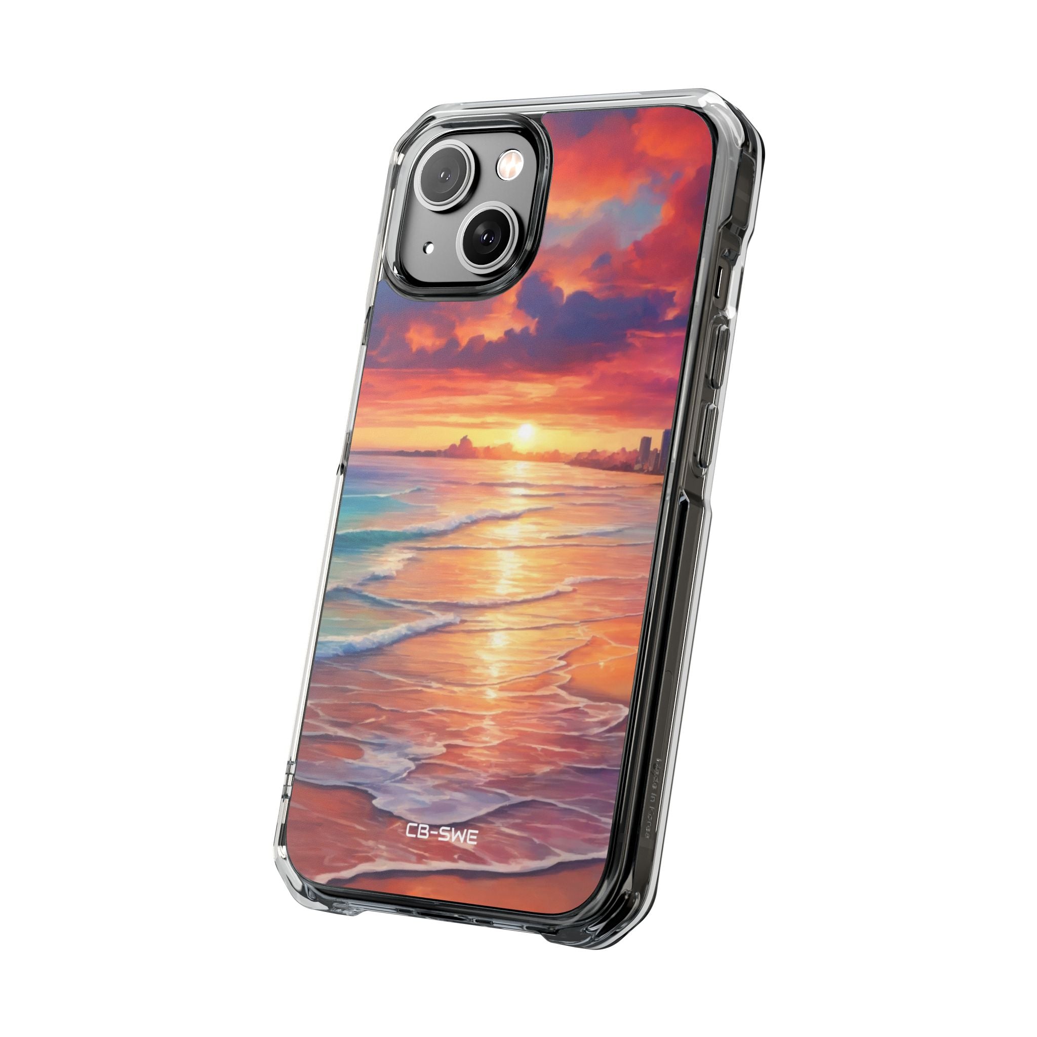 Sunlight Dances Waves iPhone Case - Impact