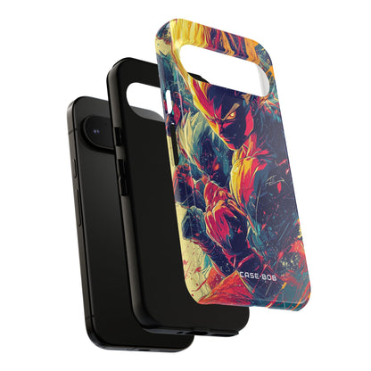 Yellow Fury Google Pixel 9 Pro Case - Tough