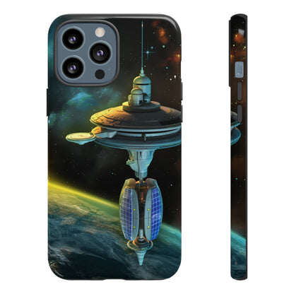 Station in Gorgeous Space - Protective Phone Case