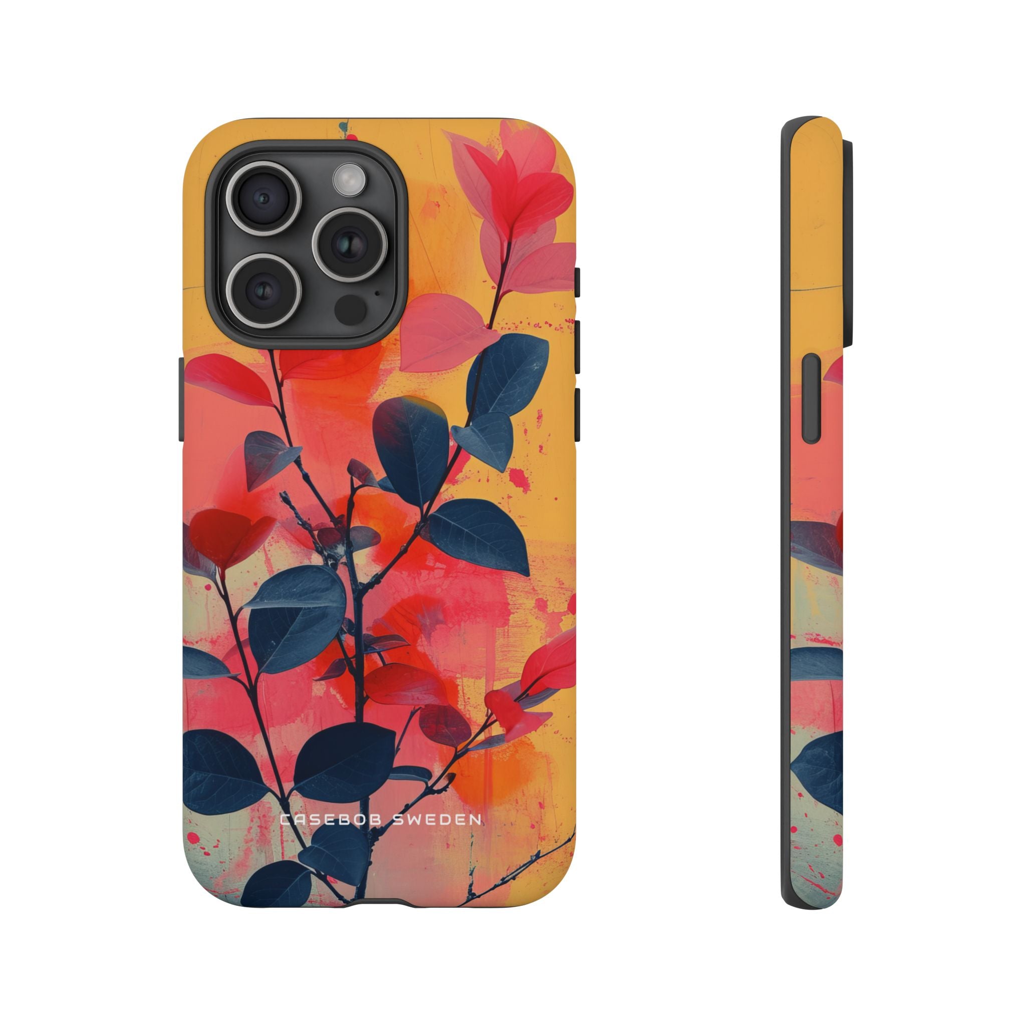 Vivid Floral Harmony iPhone 15 - Tough Phone Case