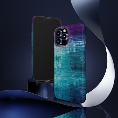 AI Fusion: Metallic Gradient - Protective Phone Case