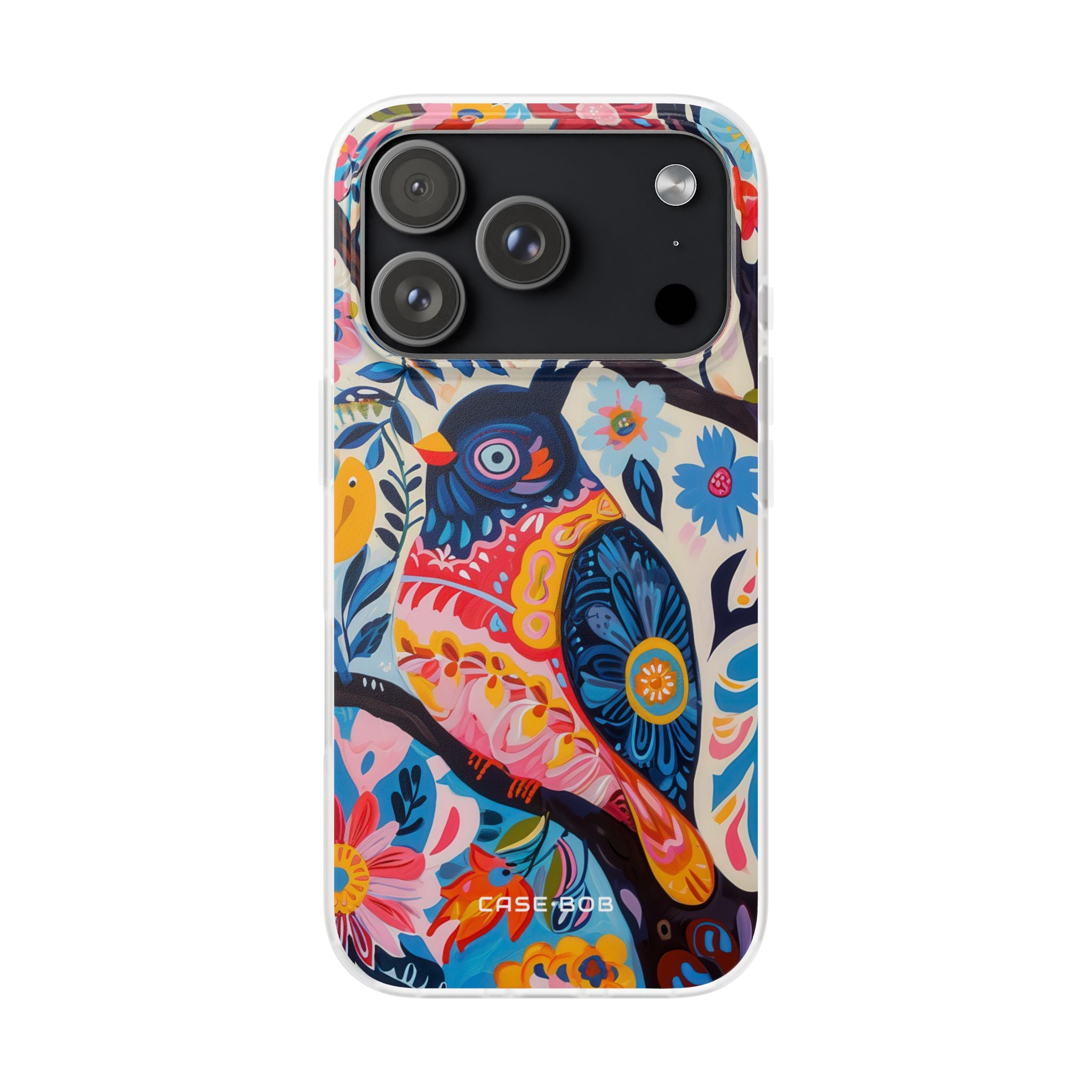 Owl Bloom iPhone 17 Pro Case - Soft