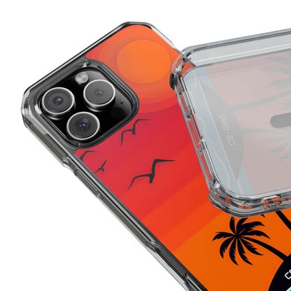 Summer Sunset Silhouettes iPhone Case - Impact