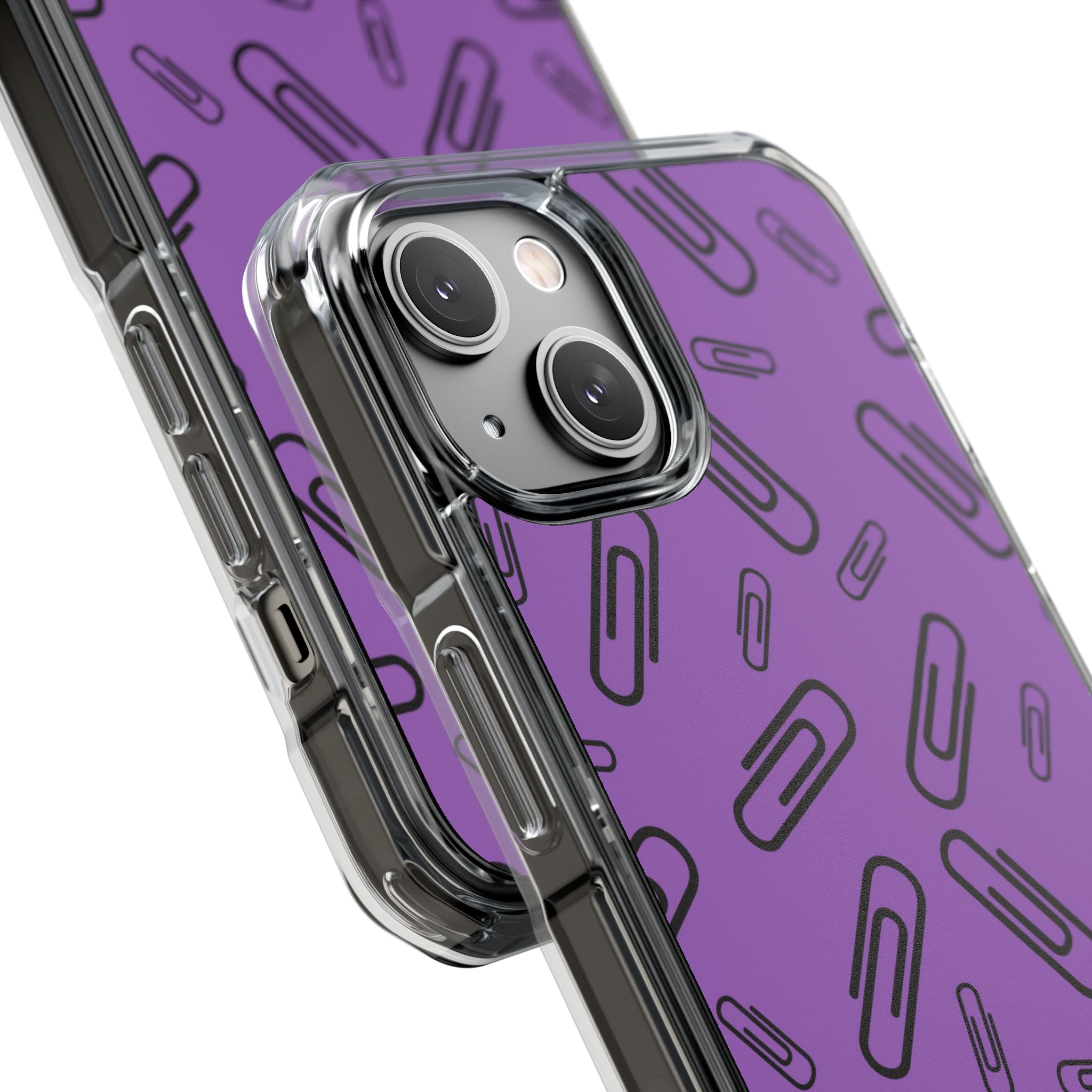 Paperclips Dance Playfully iPhone Case - Impact