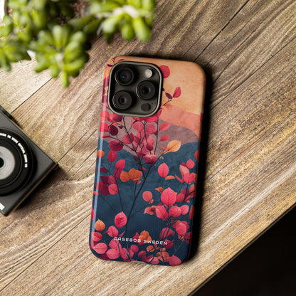 Vibrant Floral Harmony iPhone 15 - Tough Phone Case