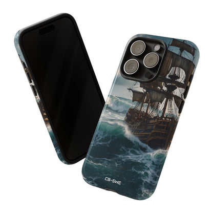 Ship Faces Waves - iPhone Case