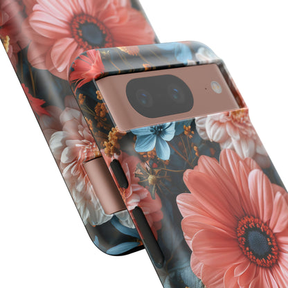 Surreal Floral Harmony Google Pixel 8 - Tough Phone Case