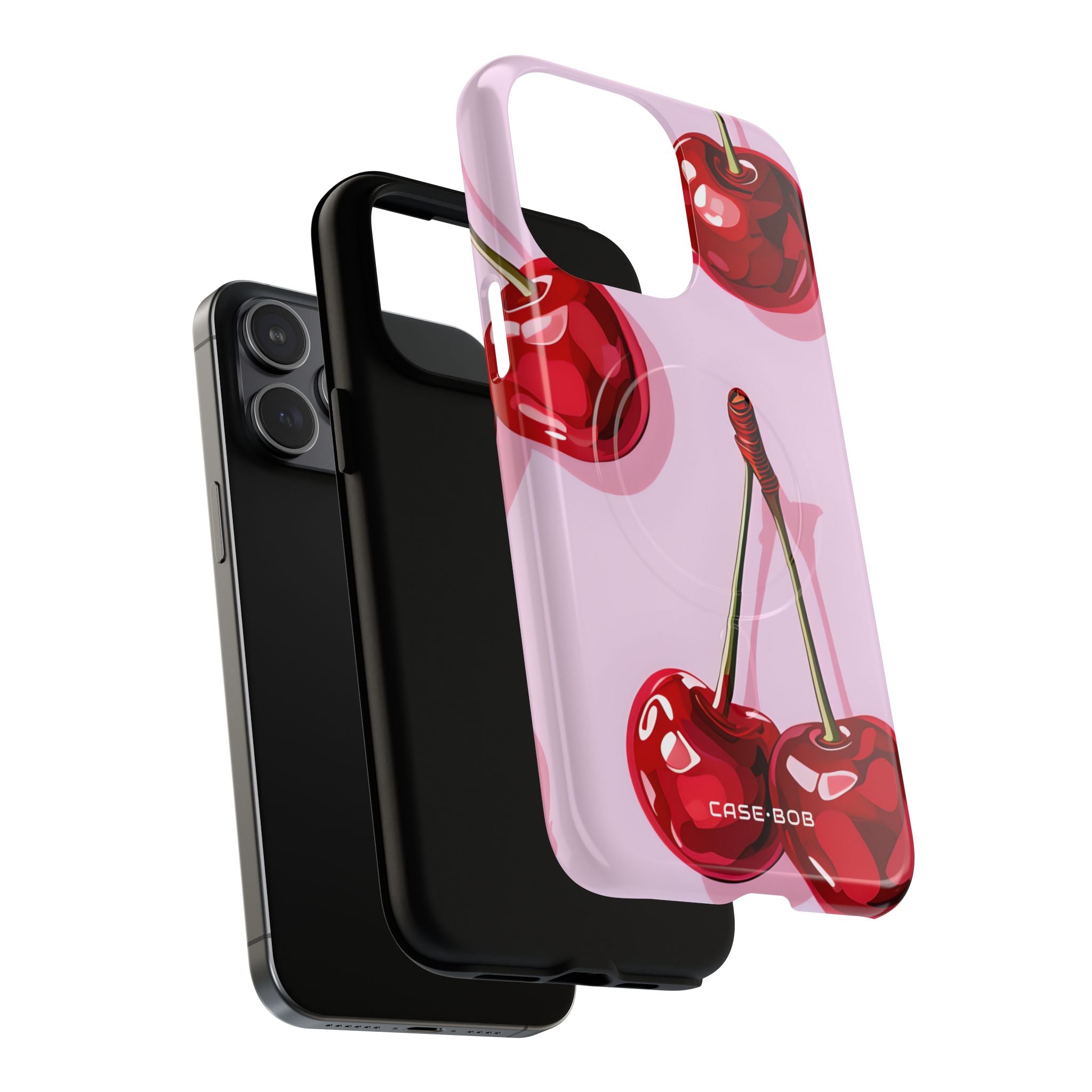 Glossy Cherry Burst iPhone 15 Pro Max - Tough+