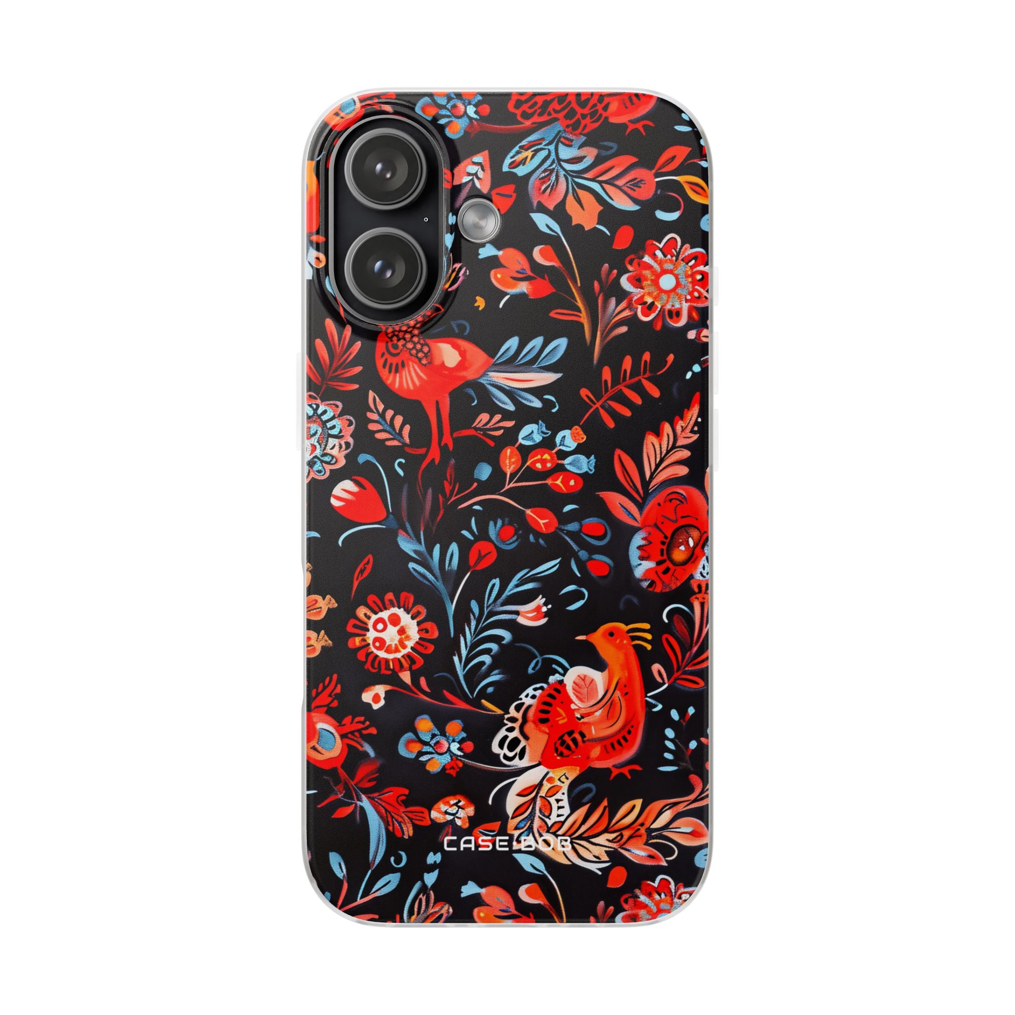 Vivid Birdscape iPhone 17 Case - Soft