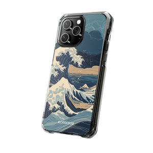 Oceanic Reverence – Handyhülle für iPhone (Clear Impact – Magnetisch)