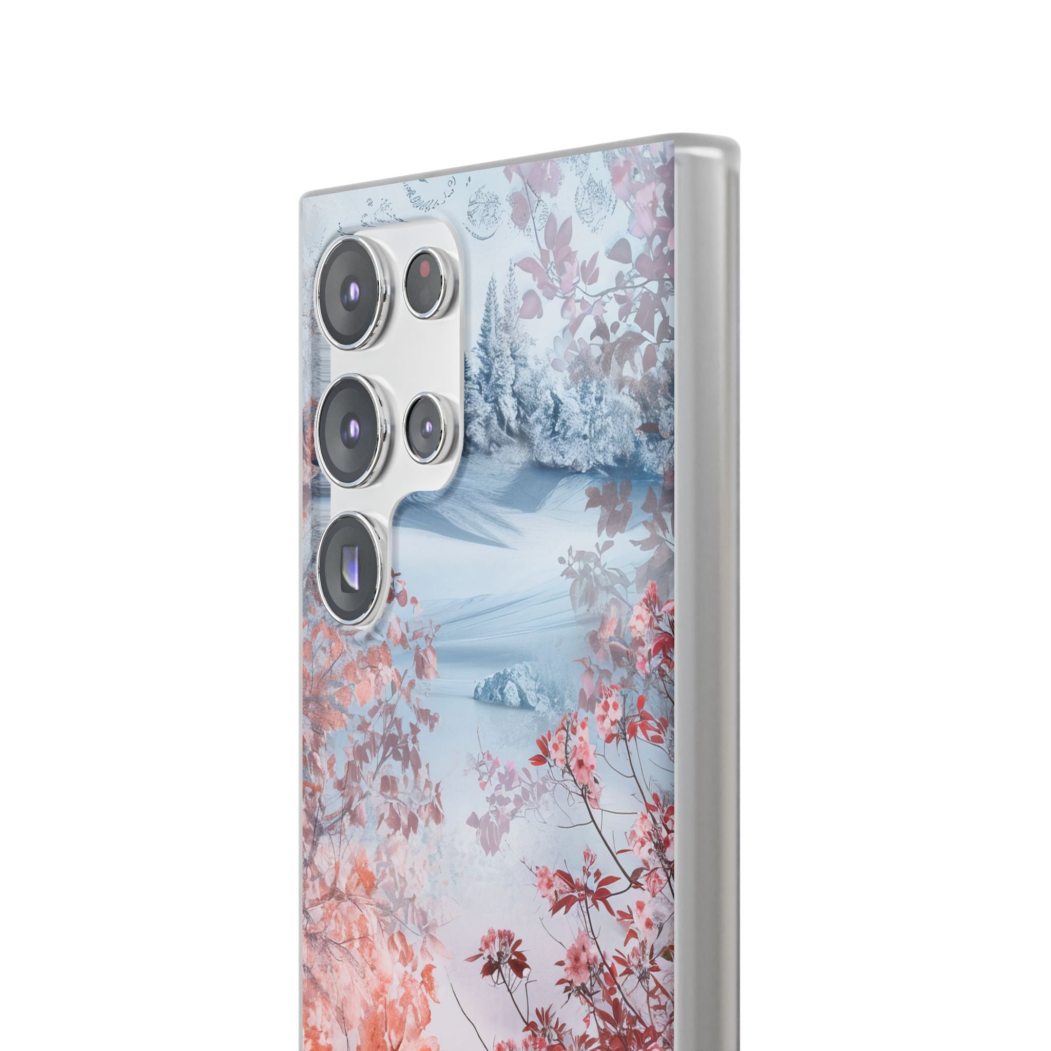 Floral Serenity Case - Flexi Samsung S23 Phone Case