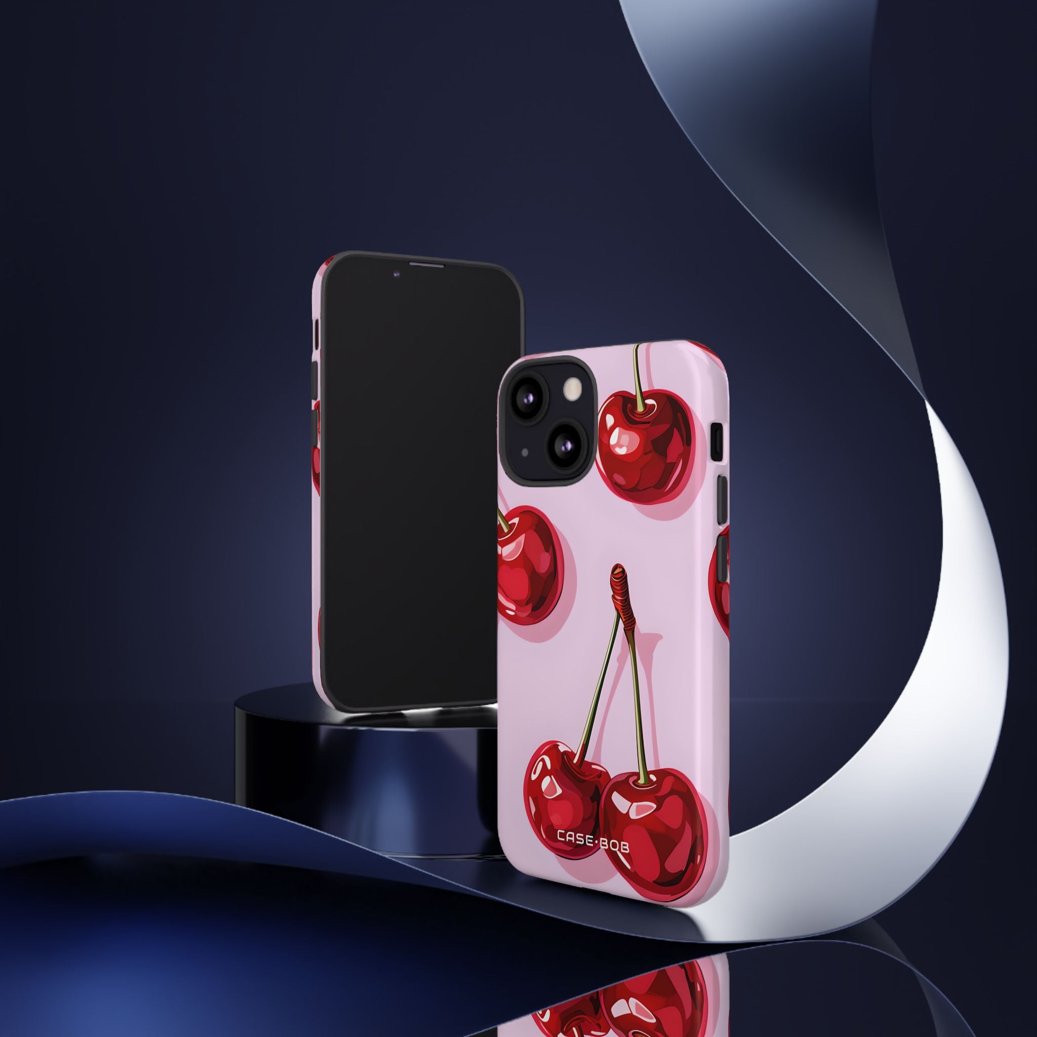 Glossy Cherry Burst iPhone 13 Mini Case - Tough