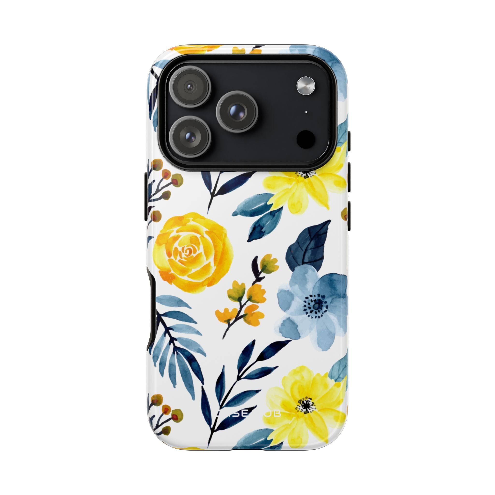 Golden Bloom iPhone 17 Pro Case - Tough