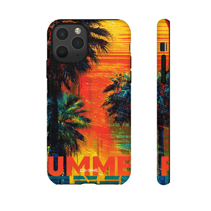 Summer Sunset Palms - iPhone Case