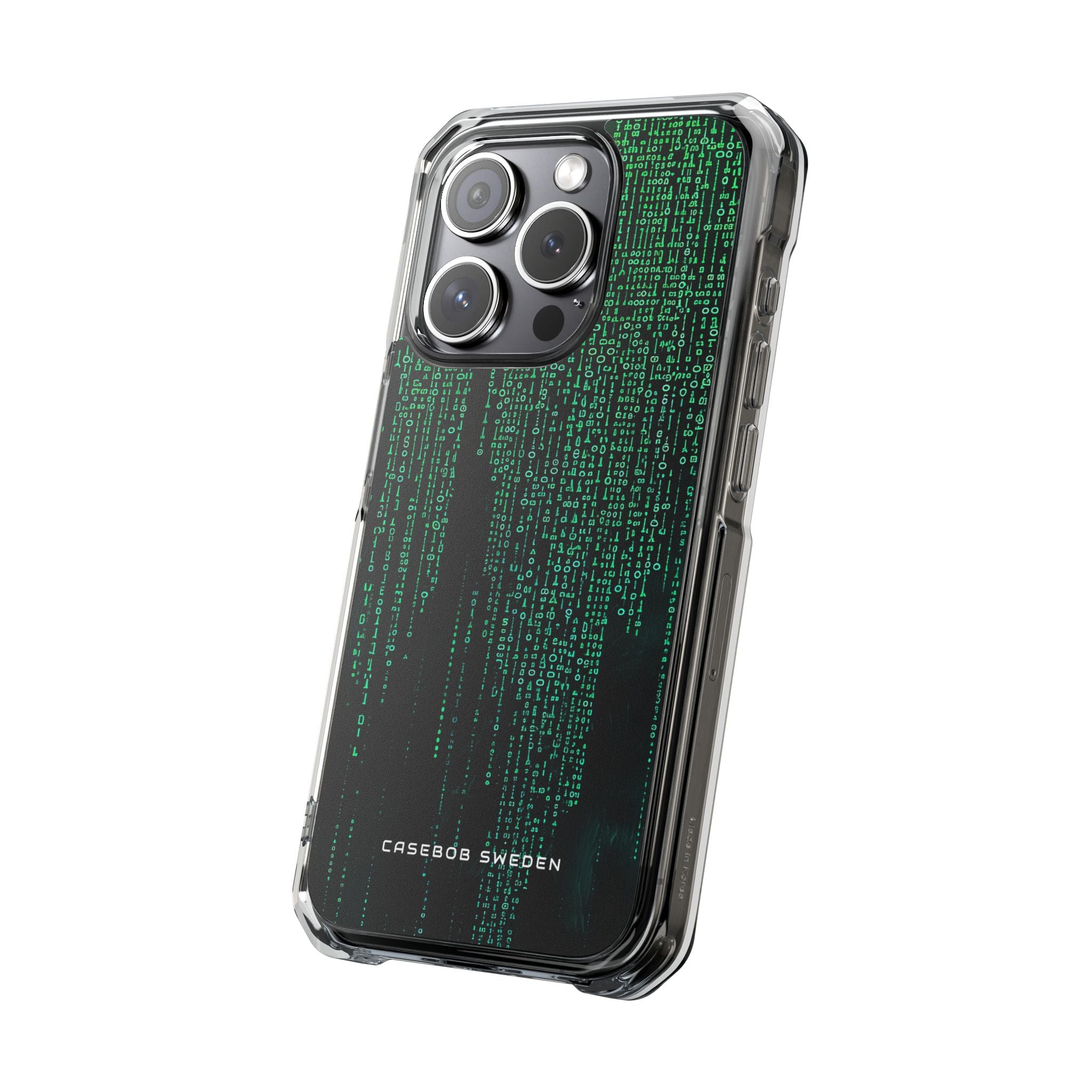 Matrix Gradient Flow iPhone 15 - Clear Impact Phone Case