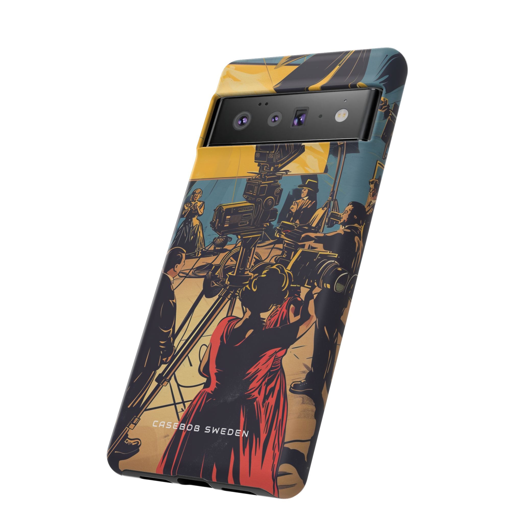 Golden Era Cinematic Spotlight Google Pixel 6 - Tough Phone Case