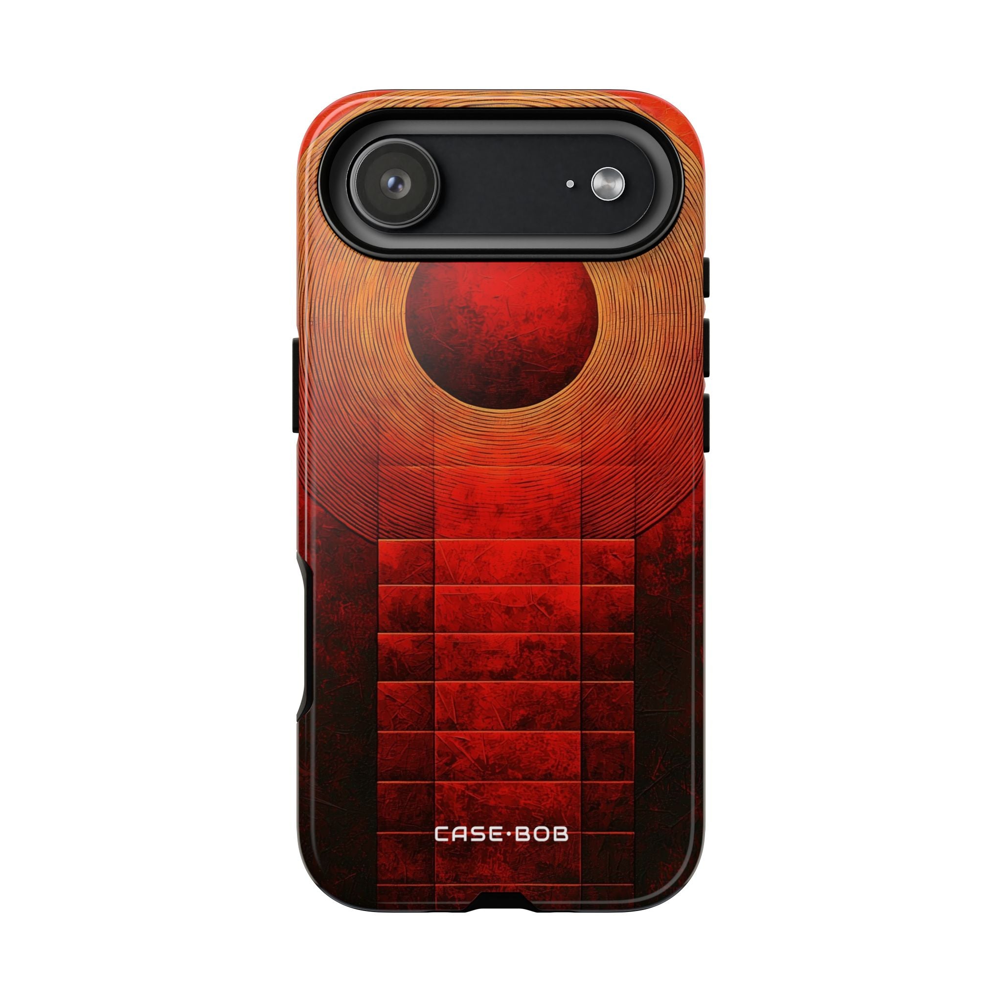 Crimson Orbit iPhone 17 Air Case - Tough