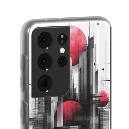 Cyber Gridscape | Flexible Phone Case for Samsung Galaxy