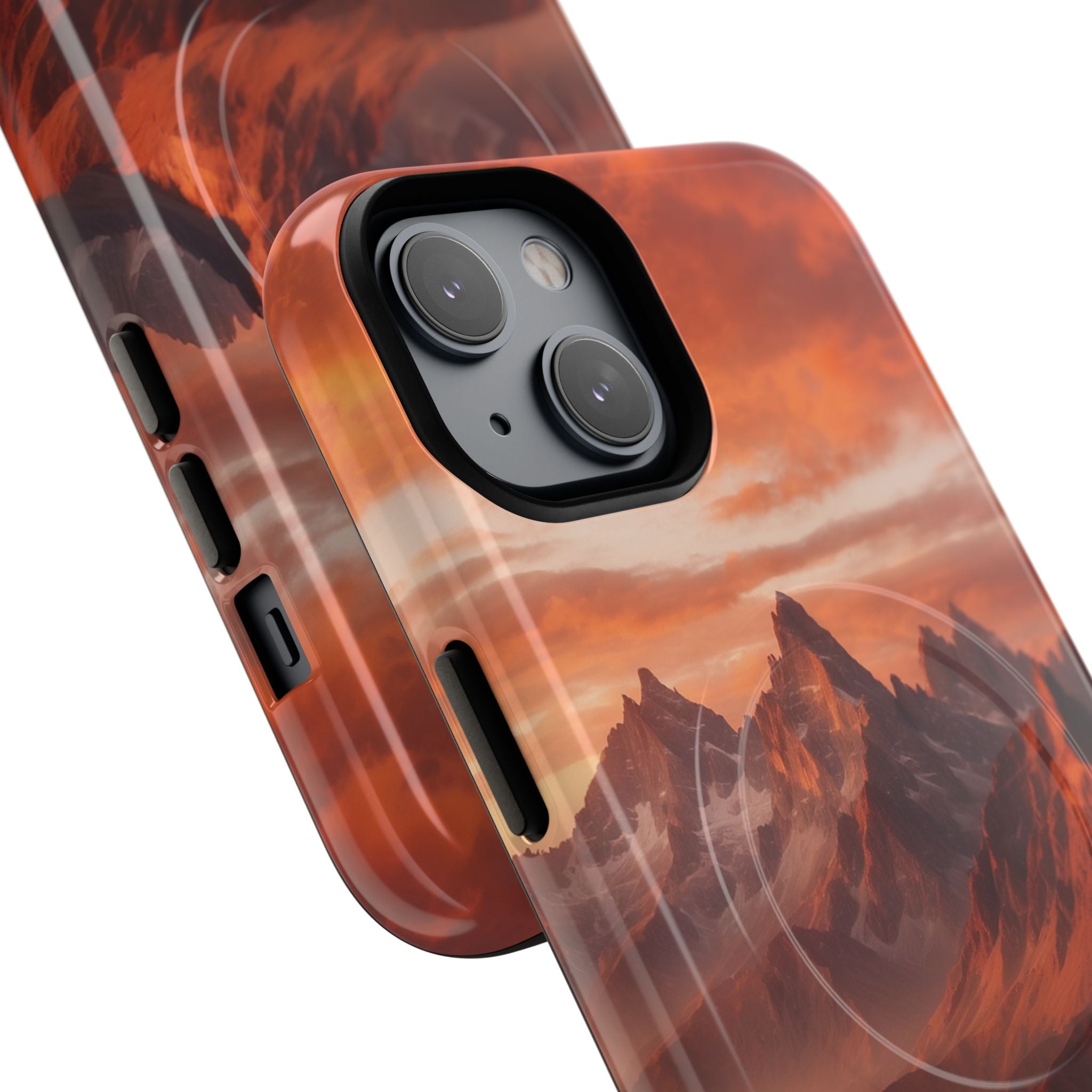Jagged Glow iPhone 14 Case - Tough+