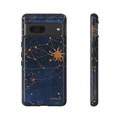 Zodiac Splendor Unveiled - Protective Phone Case