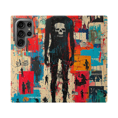 Skull Shadow - Samsung S23 Ultra Case - Wallet