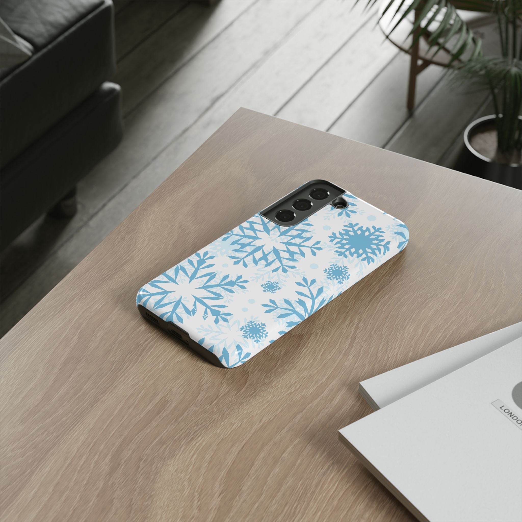 Winter Snowflake Symphony - Samsung Case