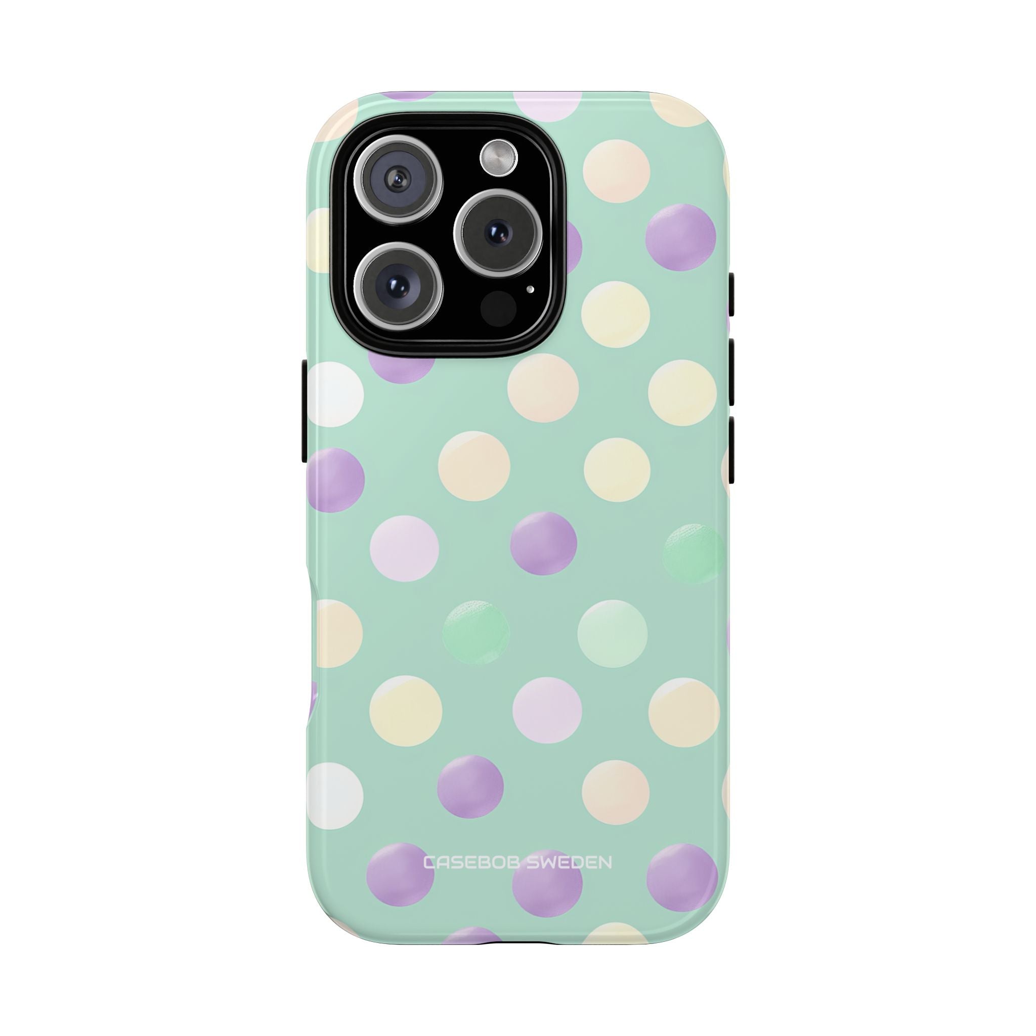 Pastel Polka Dots - Tough iPhone 16 Phone Case