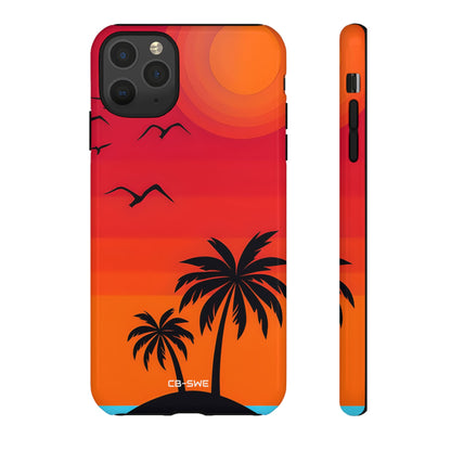 Summer Sunset Silhouettes - iPhone Case