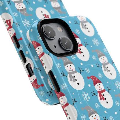 Snowman Parade iPhone 14 Case - Tough+