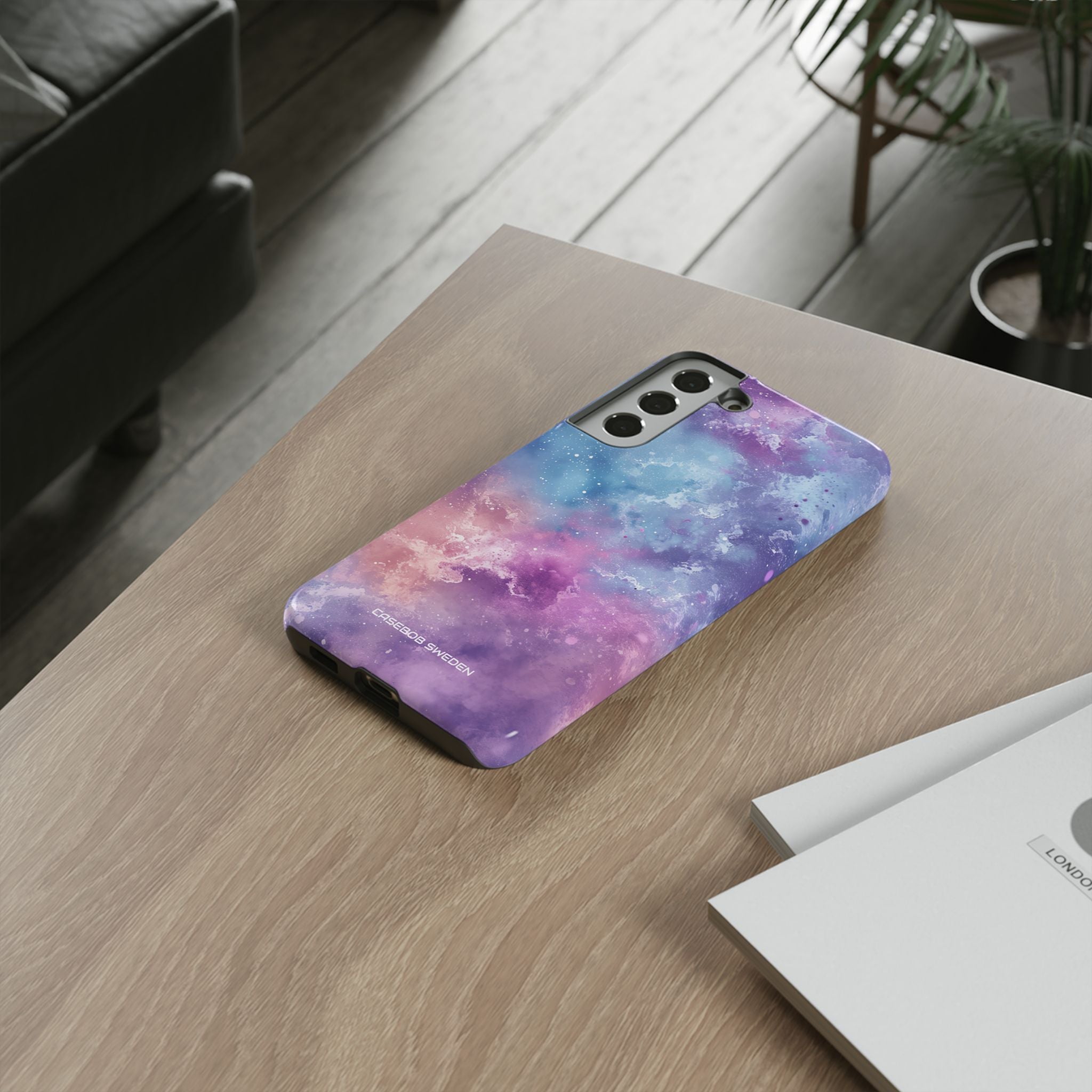 Cosmic Nebula Swirls - Tough Samsung S22 Phone Case