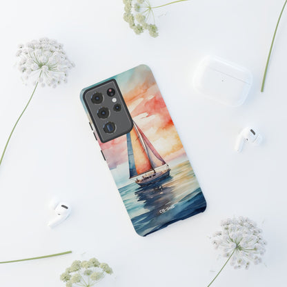 Sailboat Glides Calm - Samsung Case
