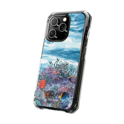 Aquatic Life Watercolors iPhone Case - Impact