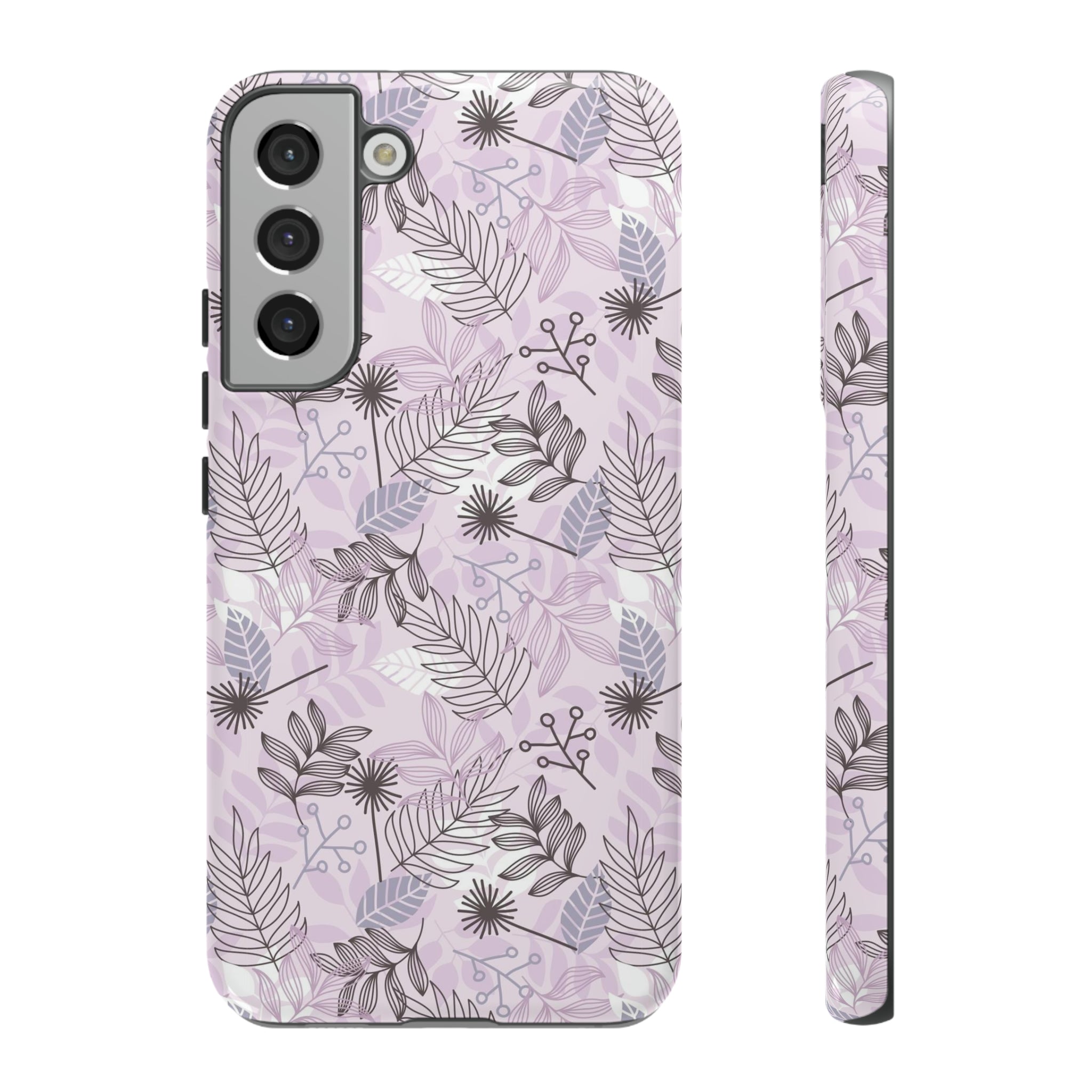 Purple Leaf - Protective Phone Case