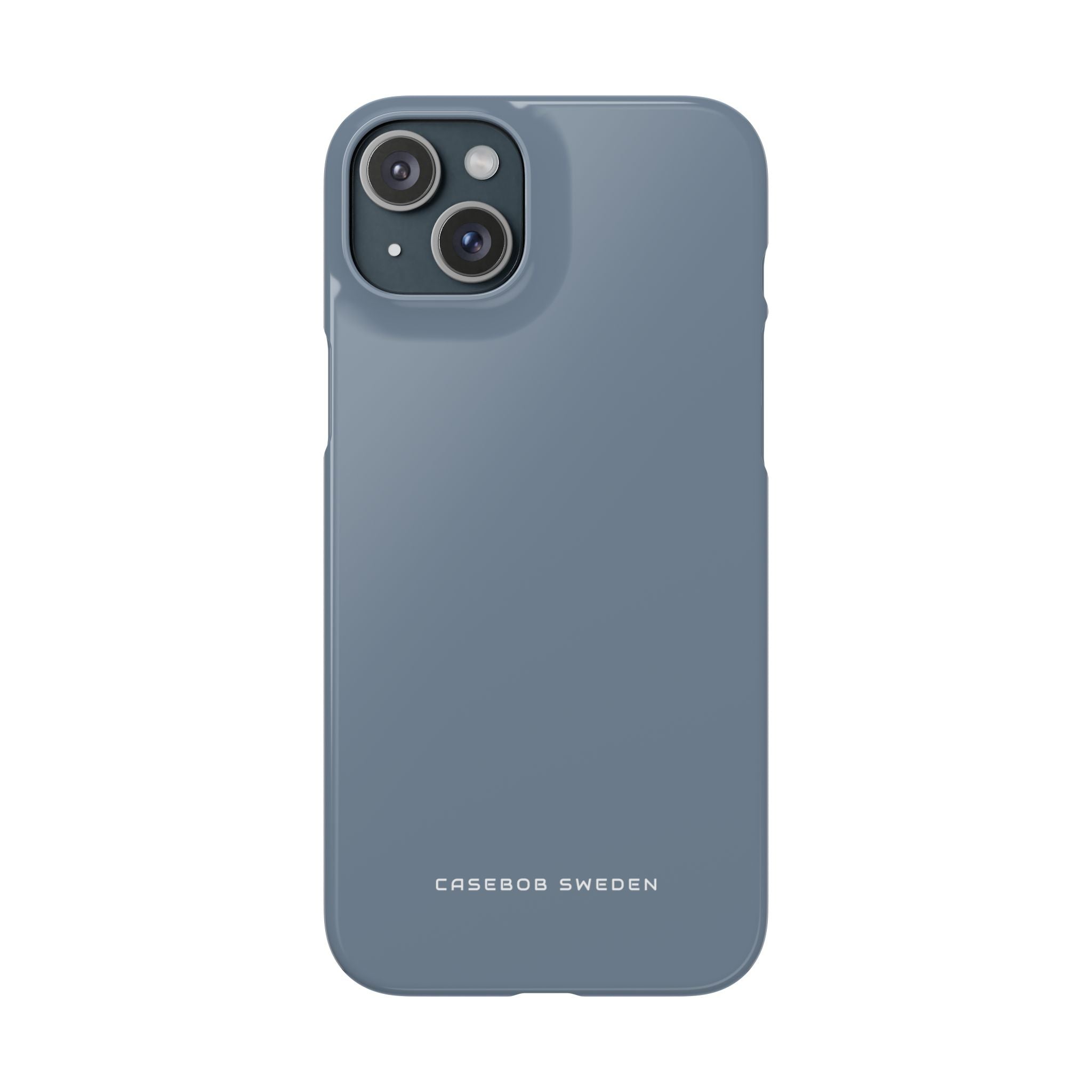 Light Slate Gray iPhone 15 - Slim Phone Case