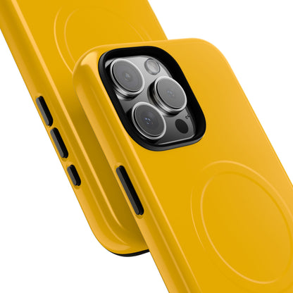 Amber Yellow - Tough + MagSafe® iPhone 16 Phone Case