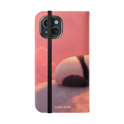 Panda Moonlight - iPhone 15 Case - Wallet