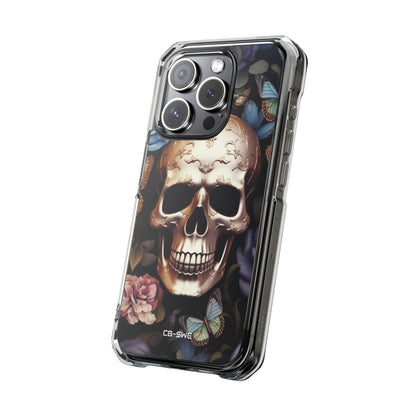 Skull Among Blossoms iPhone Case - Impact