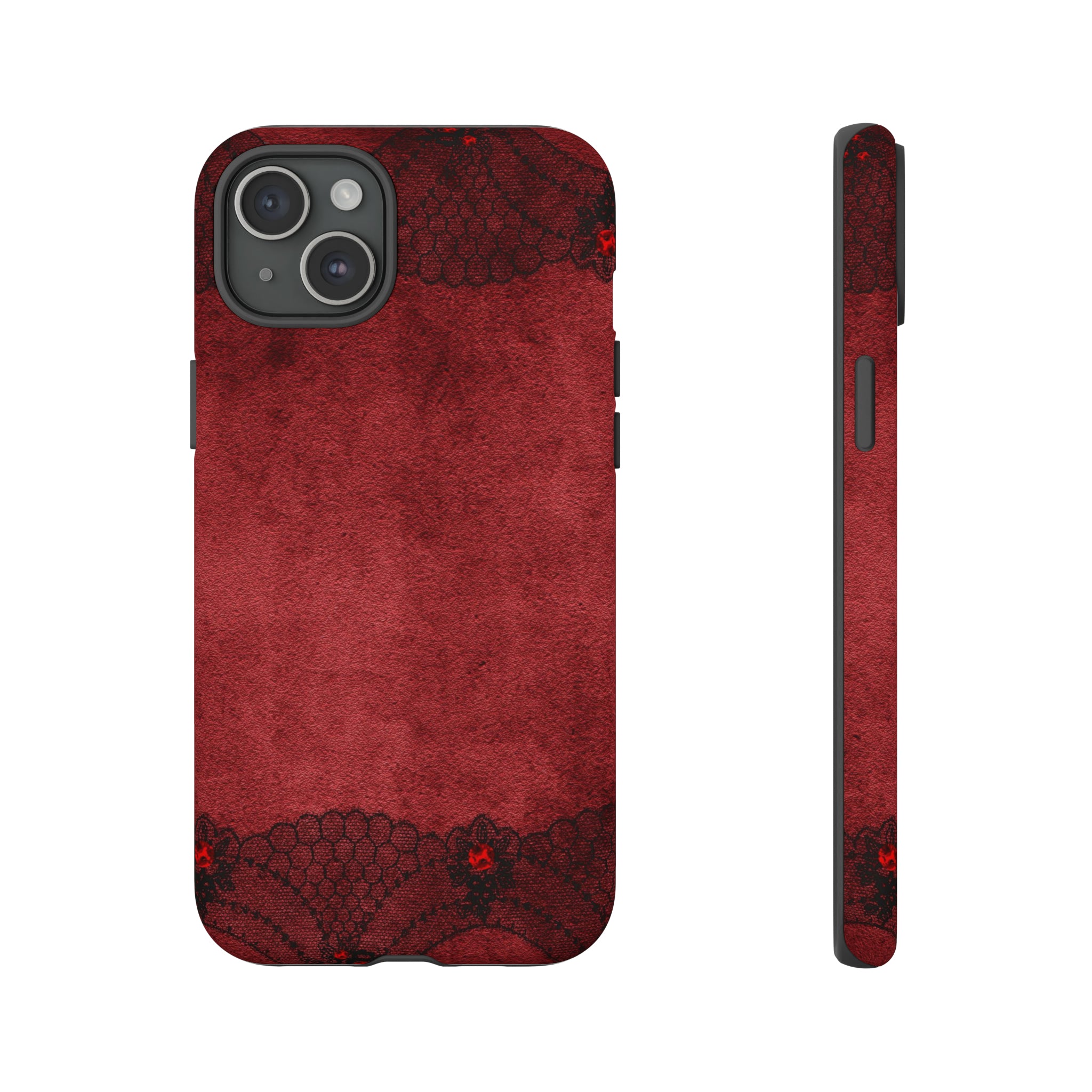 Flutterse Gothic Flower - Protective Phone Case