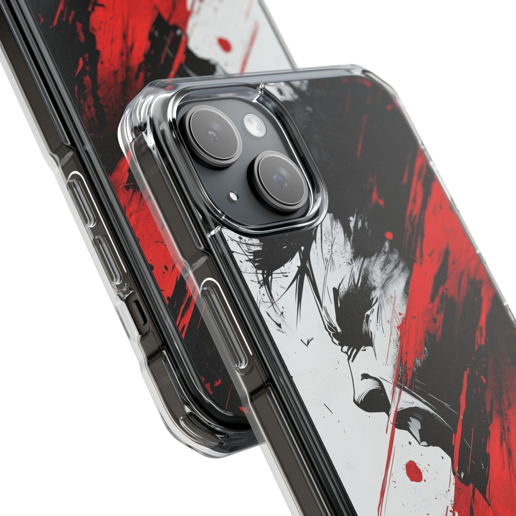 Yelling Profile Burst iPhone 15 Plus Case - Impact