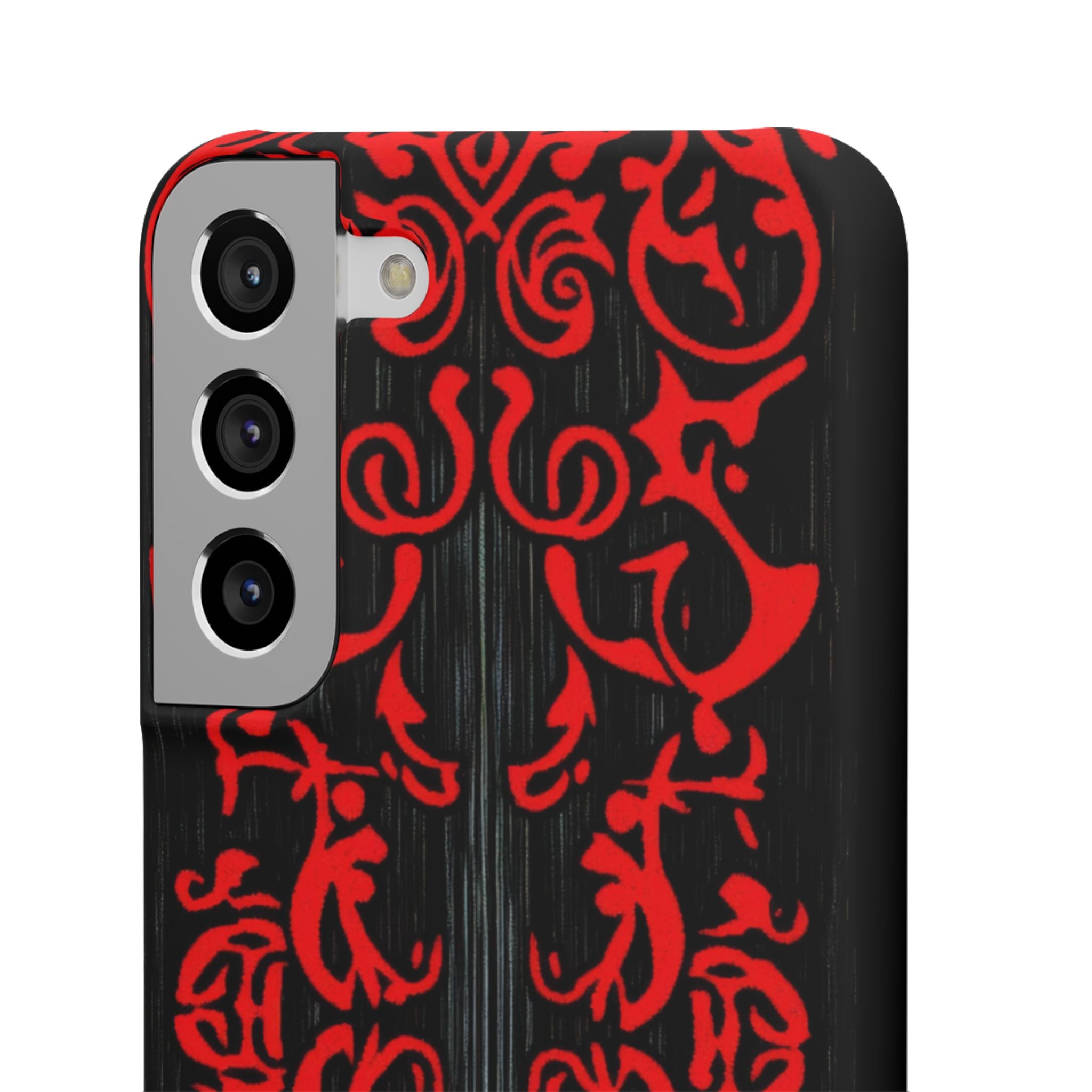 Gothic Crimson Symmetry Samsung S22 - Slim Phone Case