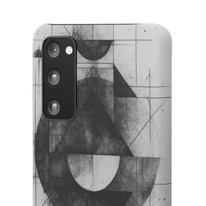 Monochrome Geometry | Slim Phone Case for Samsung