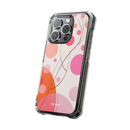 Circles Embrace Lines iPhone Case - Impact
