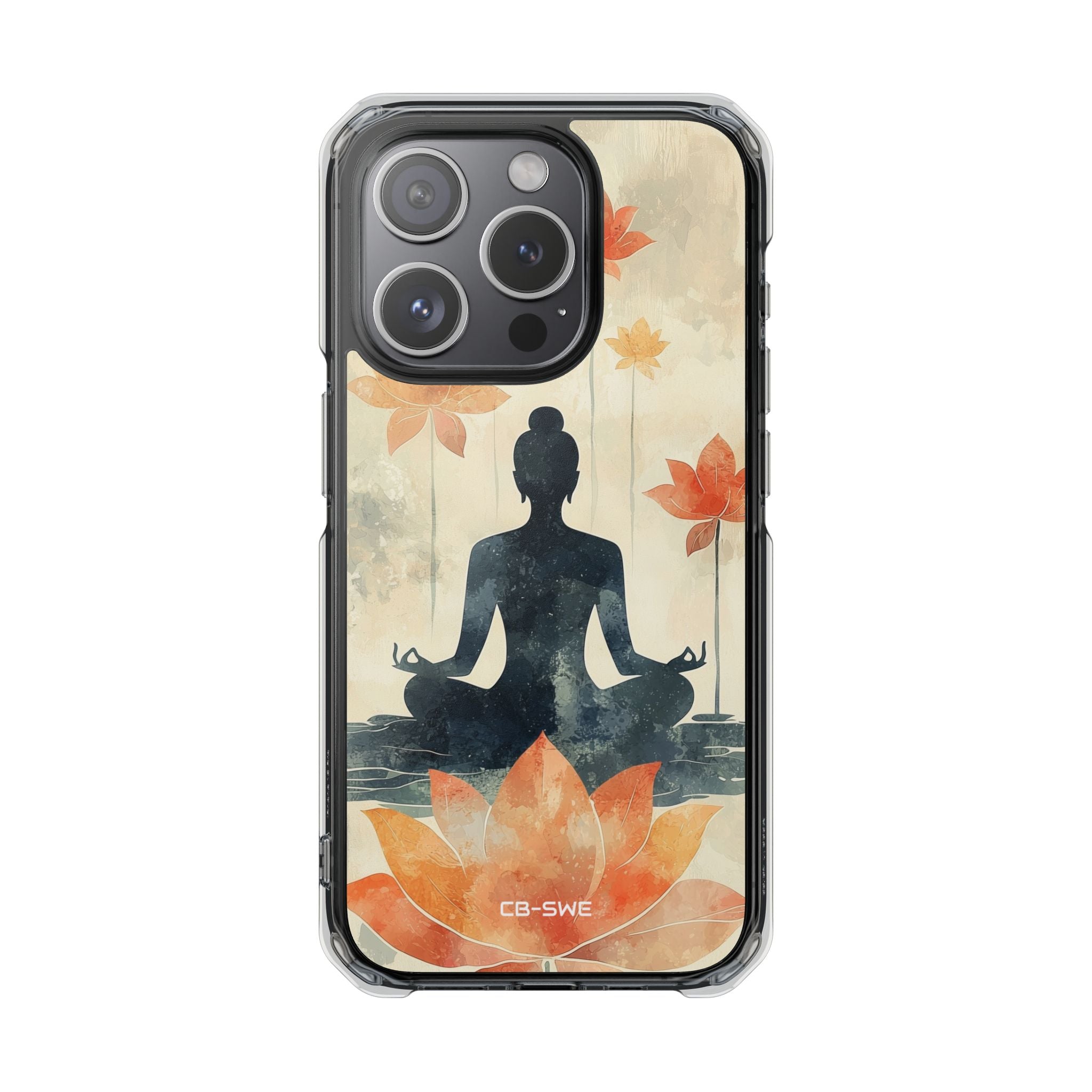 Lotus Blooms Surround iPhone Case - Impact