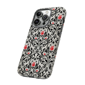 Centti Gothic Flower - Protective Phone Case