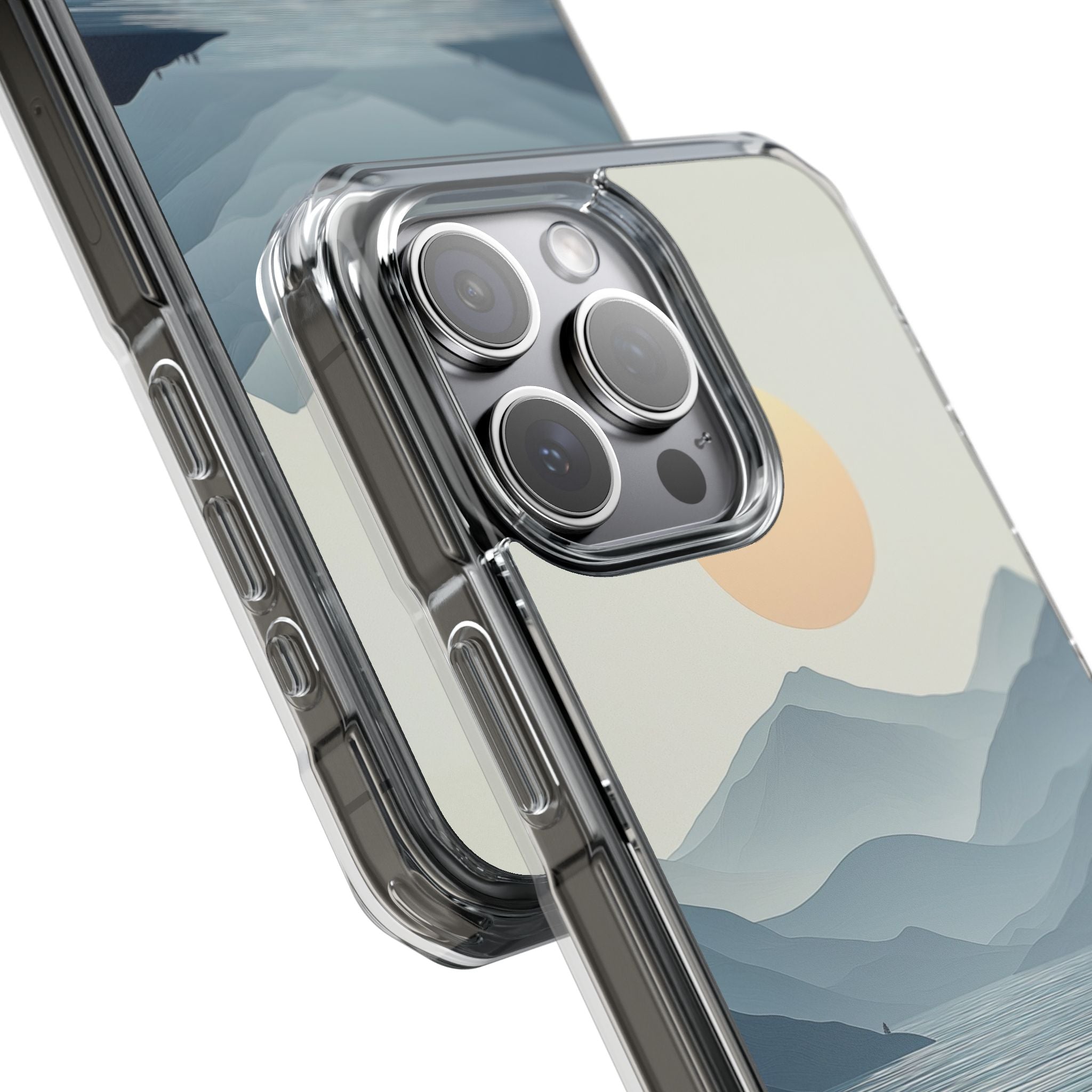 Gentle Waves Reflect iPhone Case - Impact